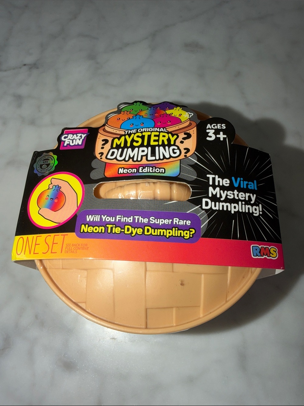 NWT RMS Viral Mystery Dumpling Neon Tie Dye Edition